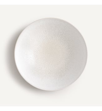 Lot de 4 assiettes creuses en grès émaillé AM.PM