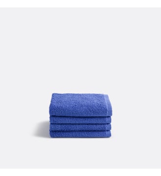 Lot 4 serviettes d'invité éponge 500g/m2 La Redoute Interieurs