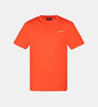T-shirt noir brodé enfant Schott