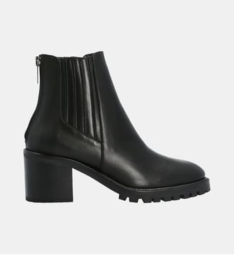 Boots irlandais - cuir lisse - Charles Kammer - Noir