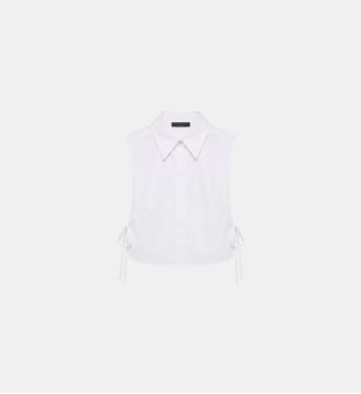 Plastron Alex - Tara Jarmon - Blanc