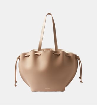 Sac Alban cuir grainé - Claudie Pierlot - Beige
