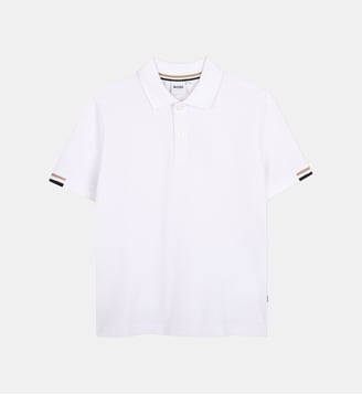 Polo manches courtes - BOSS Kidswear - Blanc