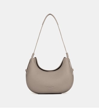 Petit sac besace Toro Ivy en cuir - Lancaster - Taupe