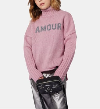 Pull métallisé motif jacquard - Zadig&Voltaire Kids - Wild rose