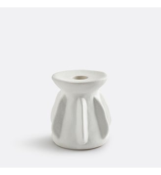 Bougeoir en céramique texturée H9,5 cm La Redoute Interieurs