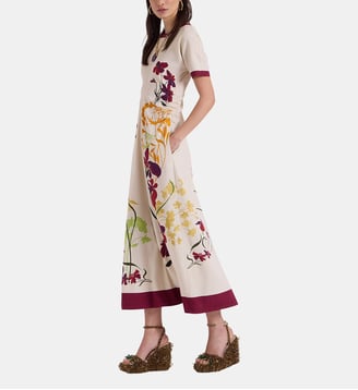 Robe Angelica Corsage Placée Ivory La DoubleJ