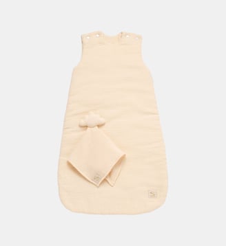 Gigoteuse ouatinée + doudou - COOKIDICTION - Beige