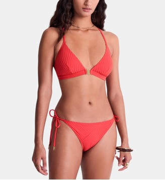 Haut de maillot de bain Triangle - Aubade - Rouge