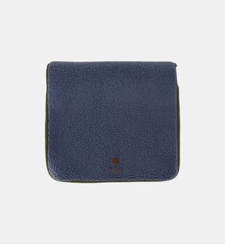 Écharpe en sherpa - Faguo - Bleu marine