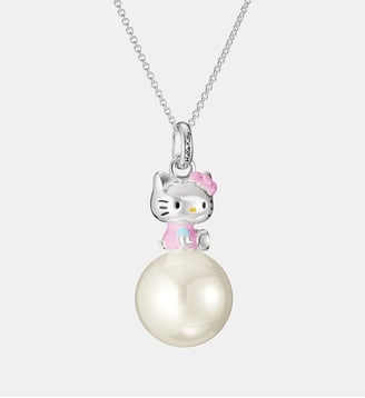 Hello Kitty Collier avec perle - Thomas Sabo - Argent