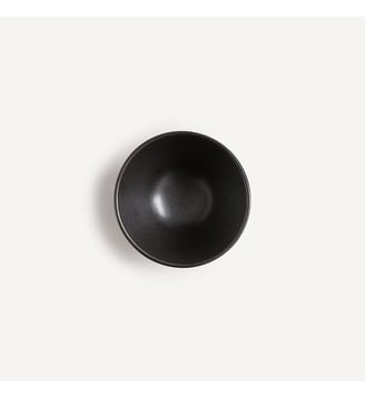 Lot de 4 bols à sauce en grès émaillé - AM.PM - Noir
