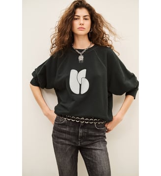 Sweatshirt Bart - Ba&sh - Carbone