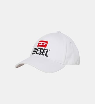 Casquette de baseball avec logo D Diesel - Diesel Kids - Blanc