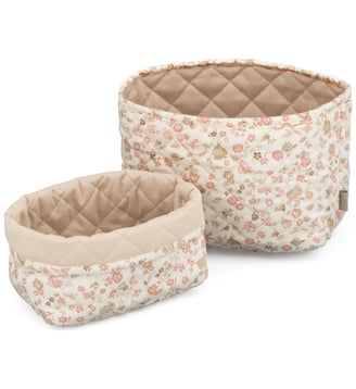 Lot de 2 paniers de rangement - CAMCAM COPENHAGEN - Rose