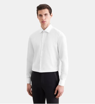 Chemise d'affaires 1/1 Shaped Col Kent - Seidensticker - Blanc