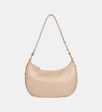 Sac besace Milano Aria en cuir - Lancaster - Or pale