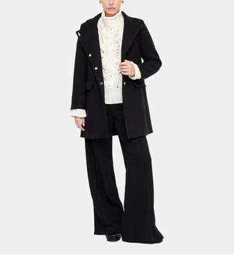 Manteau en drap double - Liu Jo - Noir
