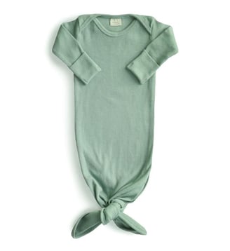 Body combinaison à nouer - Mushie - Vert