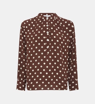 Blouse fluide à pois - CAYANE Gerard Darel