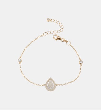 Bracelet chaîne Baguette Doré GB1061-Y-PAR - Gena - Doré
