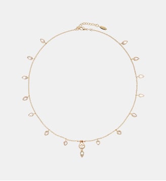 Collier chaîne avec pampilles BRANDI - Hipanema - Blanc