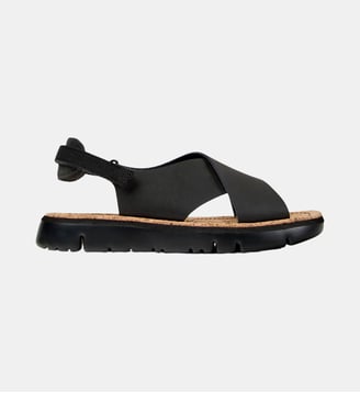 Sandales Oruga cuir - Camper - Noir