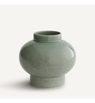Vase rond en céramique émaillée mouchetée AM.PM