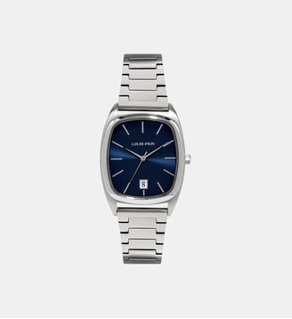 Montre ARSÈNE Bleu foncé XF3414IB\2 - Louis Pion - Argenté