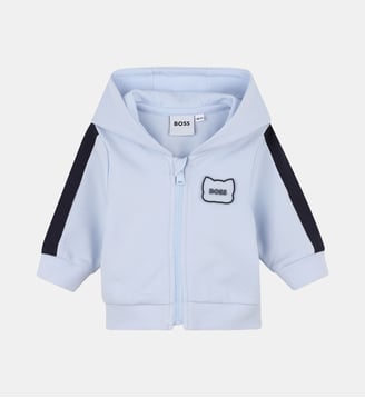 Ensemble cardigan, pantalon et t-shirt - BOSS Kidswear - Ciel