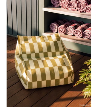 Fauteuil-pouf d'extérieur - taille enfant - Vibes - Nobodinoz - Vert