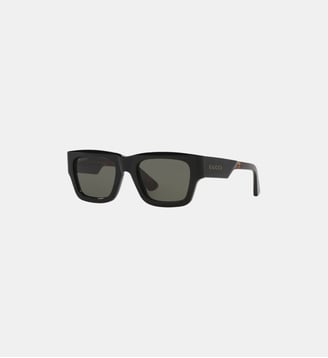 Lunettes de soleil Rectangulaire GG1668S - Gucci - Gris foncé