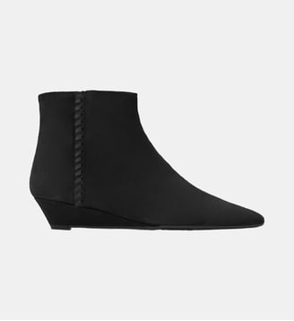 Bottines compensées en cuir TINA - Castaner - Black