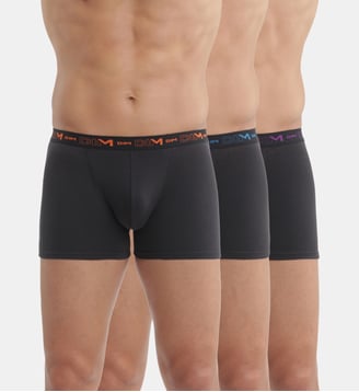 Lot de 3 Boxers-Noir-M - Dim - Noir