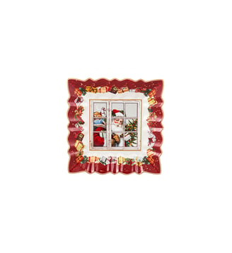 Coupe carrée, Père Noël - Villeroy & Boch - Multicolore