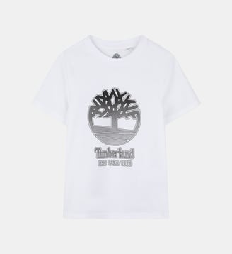 T-shirts à manches courtes - Timberland - Blanc et noir