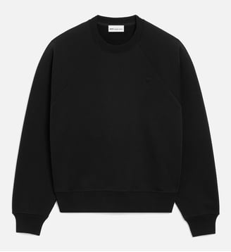 Sweatshirt Ami De Coeur Embossé unisexe en Coton - AMI Paris - Noir