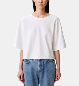 Tshirt coton CP - Claudie Pierlot - Écru