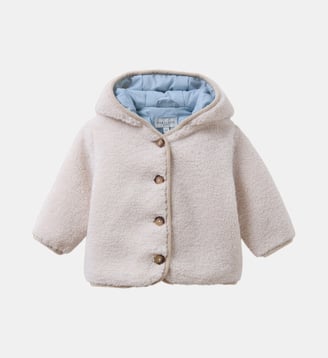 Veste burnous en sherpa - Cyrillus - Écru