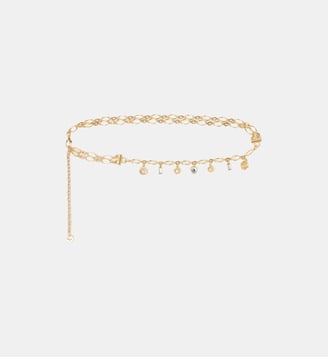 Ceinture chaine double à charms - Maje - Doré