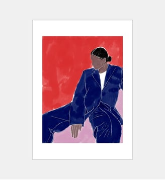 Poster   Astrid - Sunniva Richardsen - Poster & Frame - Multicolore