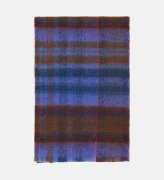 Écharpe loulous - Motif uni - Caroll - Bleu