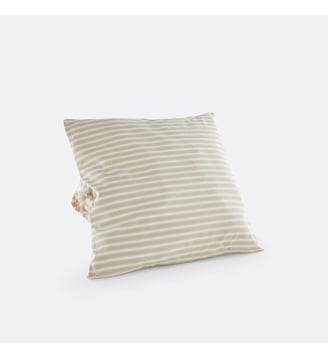Enveloppe à garnir pour oreiller - La Redoute Interieurs - Beige et bleu