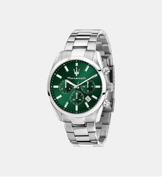 Montre multifonction ATTRAZIONE - Maserati - Vert et finition sunray