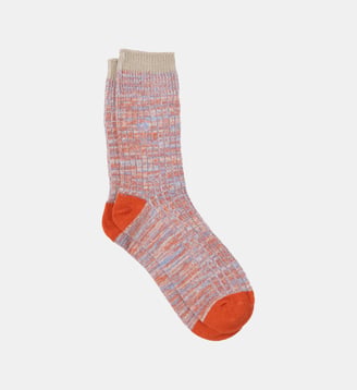Chaussettes en coton épais club - Billybelt - Orange et bleu