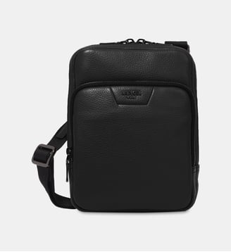 Sacoche Come grainée - Lancel - Noir