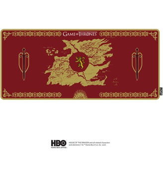 Tapis de souris GAME OF THRONES LANNISTER XXL - LEXIP - Standard