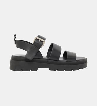 Sandales Priame en cuir - Jonak - Noir