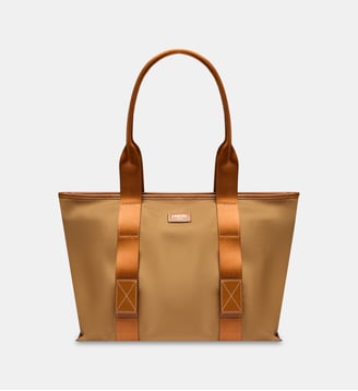 MISTRAL ROLLABLE DE LANCEL - Sac cabas zippé M - Lancel - Beige et marron