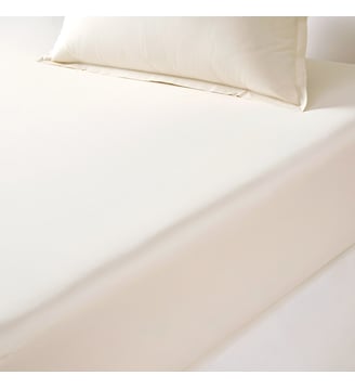 Drap housse en percale de coton Desforges